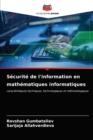 Image for Securite de l&#39;information en mathematiques informatiques