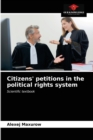 Image for Citizens&#39; petitions in the political rights system