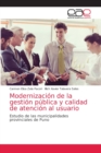 Image for Modernizacion de la gestion publica y calidad de atencion al usuario