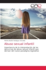 Image for Abuso sexual infantil