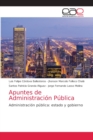 Image for Apuntes de Administracion Publica