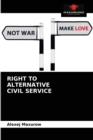 Image for Right to Alternative Civil Service