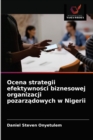 Image for Ocena strategii efektywnosci biznesowej organizacji pozarzadowych w Nigerii