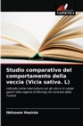Image for Studio comparativo del comportamento della veccia (Vicia sativa. L)