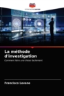 Image for La methode d&#39;investigation