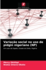 Image for Variacao social no uso de pidgin nigeriano (NP)