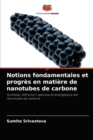 Image for Notions fondamentales et progres en matiere de nanotubes de carbone