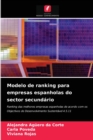 Image for Modelo de ranking para empresas espanholas do sector secundario