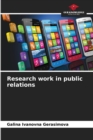 Image for Research work in public relations