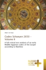 Image for Codex Schoeyen 2650 - Volume II