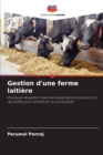 Image for Gestion d&#39;une ferme laitiere