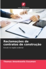 Image for Reclamacoes de contratos de construcao
