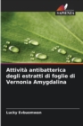 Image for Attivita antibatterica degli estratti di foglie di Vernonia Amygdalina