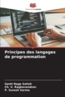 Image for Principes des langages de programmation