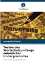 Image for Testen des Wortschatzumfangs omanischer Undergraduates