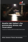 Image for Analisi dei fattori che provocano stress nei ricercatori