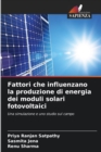 Image for Fattori che influenzano la produzione di energia dei moduli solari fotovoltaici