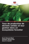 Image for Taux de production de dechets solides et leur gestion dans un ecosysteme forestier