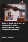 Image for Effetti degli incentivi ai dipendenti sulla performance nelle universita private