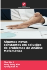 Image for Algumas novas constantes em solucoes de problemas de Analise Matematica