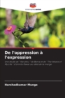 Image for De l&#39;oppression a l&#39;expression