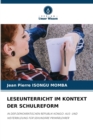Image for Leseunterricht Im Kontext Der Schulreform