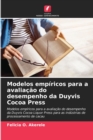 Image for Modelos empiricos para a avaliacao do desempenho da Duyvis Cocoa Press