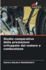 Image for Studio comparativo delle prestazioni sviluppate dal motore a combustione