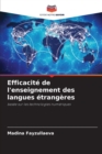 Image for Efficacite de l&#39;enseignement des langues etrangeres