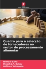 Image for Quadro para a seleccao de fornecedores no sector de processamento alimentar