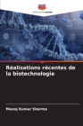 Image for Realisations recentes de la biotechnologie