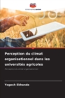Image for Perception du climat organisationnel dans les universites agricoles