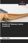 Image for Study of literary texts (course)