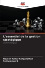 Image for L&#39;essentiel de la gestion strategique