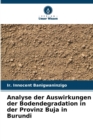 Image for Analyse der Auswirkungen der Bodendegradation in der Provinz Buja in Burundi