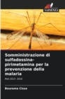 Image for Somministrazione di sulfadossina-pirimetamina per la prevenzione della malaria