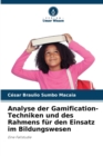 Image for Analyse der Gamification-Techniken und des Rahmens fur den Einsatz im Bildungswesen
