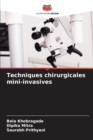 Image for Techniques chirurgicales mini-invasives