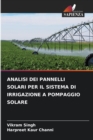 Image for Analisi Dei Pannelli Solari Per Il Sistema Di Irrigazione a Pompaggio Solare