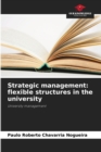 Image for Strategic management : flexible structures in the university