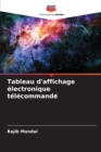 Image for Tableau d&#39;affichage electronique telecommande