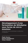 Image for Developpement d&#39;une formulation de Nifedipine sous forme de micro-emulsion
