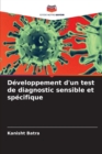 Image for Developpement d&#39;un test de diagnostic sensible et specifique