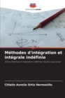 Image for Methodes d&#39;integration et integrale indefinie