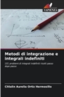 Image for Metodi di integrazione e integrali indefiniti