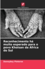 Image for Reconhecimento ha muito esperado para o povo Khoisan da Africa do Sul