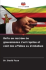 Image for Defis en matiere de gouvernance d&#39;entreprise et cout des affaires au Zimbabwe