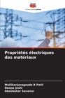 Image for Proprietes electriques des materiaux