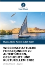 Image for Wissenschaftliche Forschungen Zu Altertumern, Geschichte Und Kulturellem Erbe