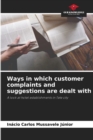 Image for Ways in which customer complaints and suggestions are dealt with